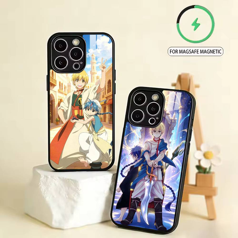 Phone Cases Alibaba - 알리바바 살루자 T-마법의 왕국 아이폰17,16,15,14,13,12,11,Pro,Max,Plus,SE4용 폰