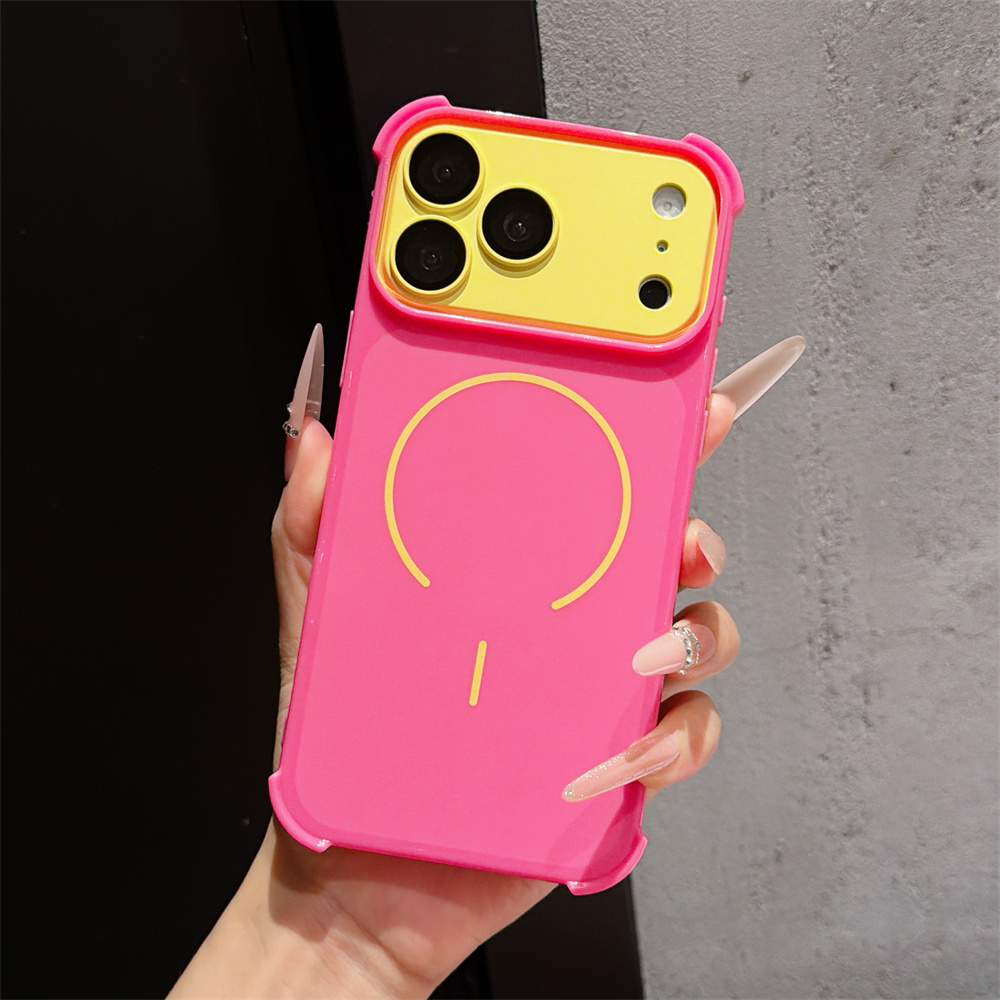 Phone Cases Magsafe - 대비색 아머 폰 케이스 (아이폰 17,
