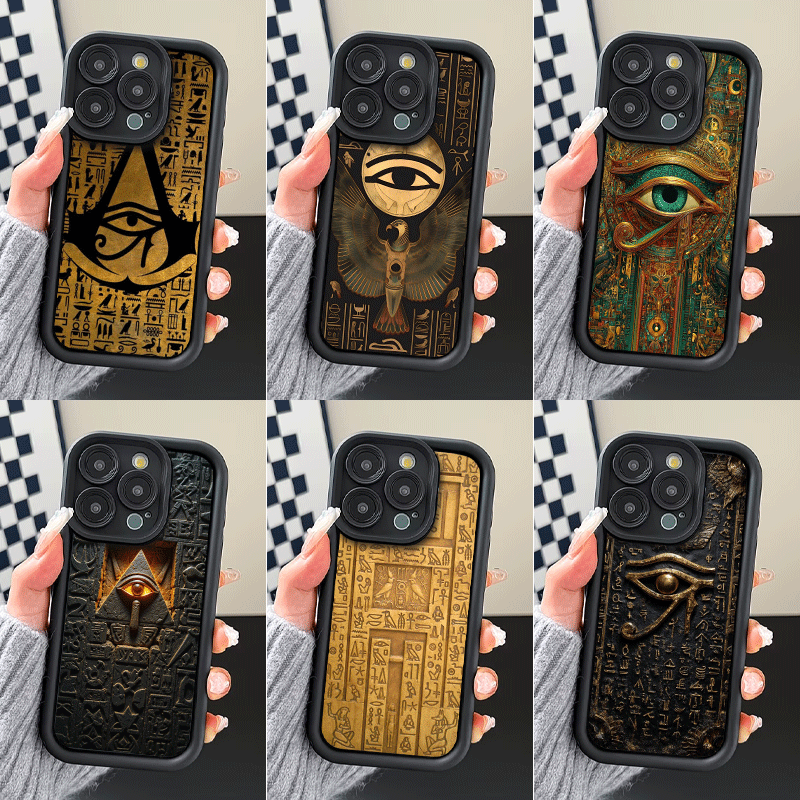 Phone Cases Egypt - 이집트 호루스의 눈 아누비스 충격 방지
