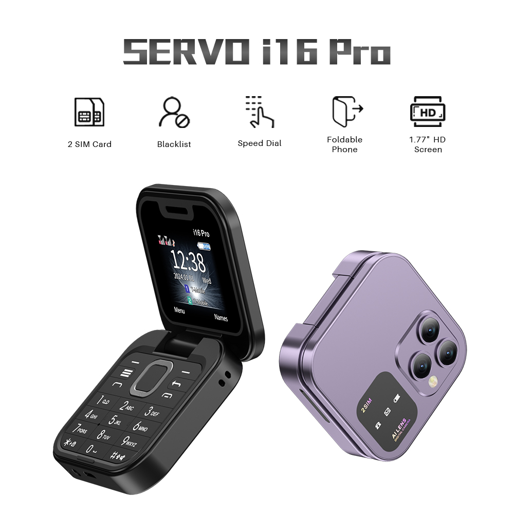 Phone Cases Verizon - SERVO 2025 신형 미니 플립 휴대폰