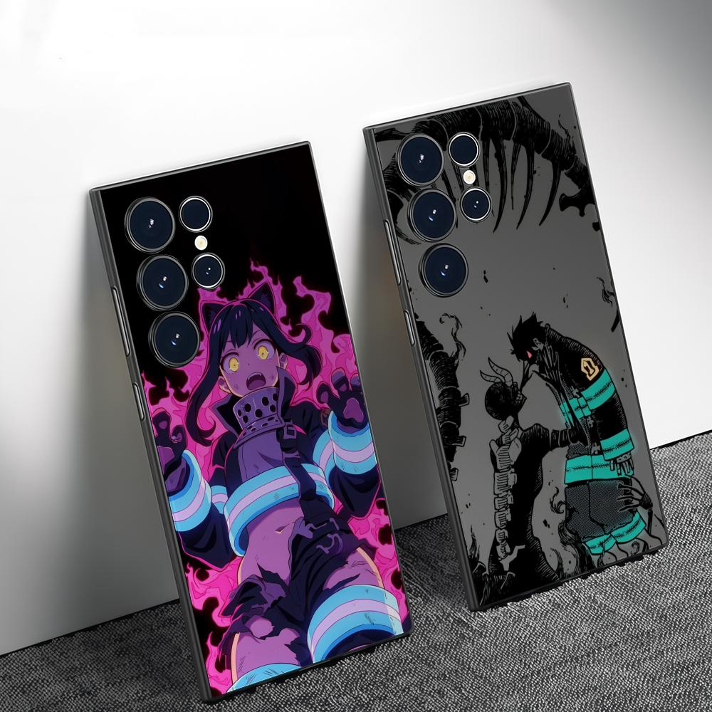 Phone Cases For Samsung - 애니메이션 F-파이어 포스 폰 케이스 삼성