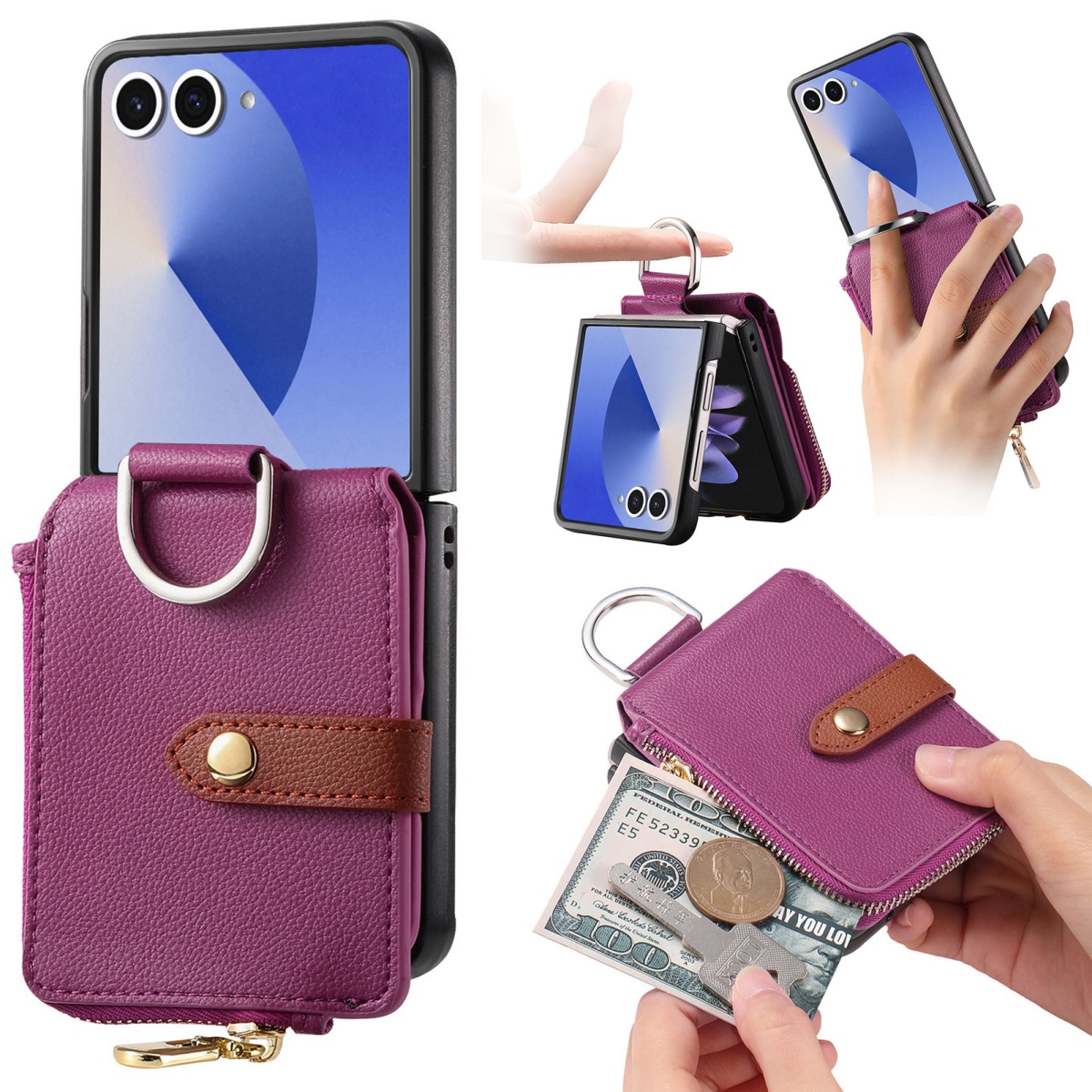 Phone Cases That Hold Cards - 삼성 갤럭시 Z 플립 8 7