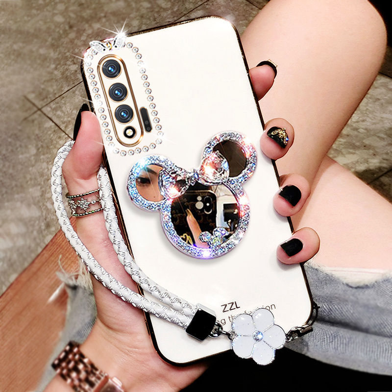 Phone Cases Rimowa - 럭셔리 글리터 다이아몬드 만화 화장대 거울