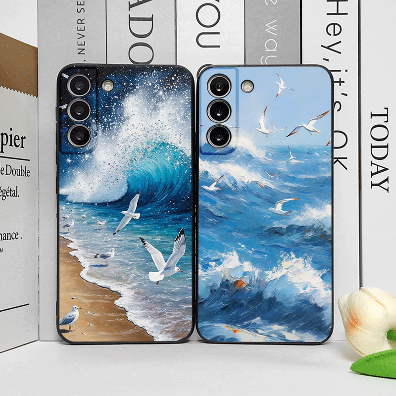 Phone Cases For Motorola - 여름 해변 푸른 바다 물결 모토로라