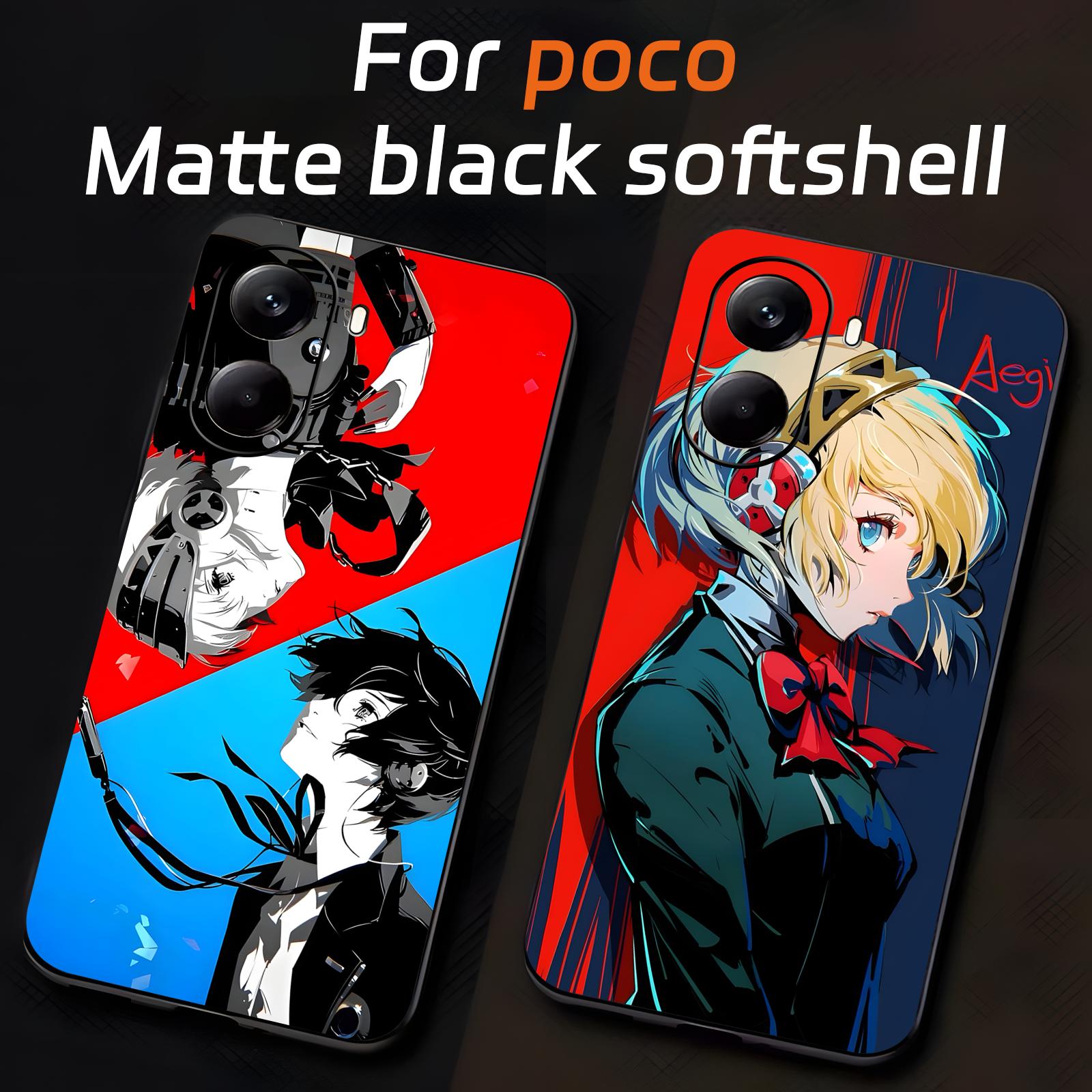 Phone Cases Black - 인기 게임 페르소나 3 휴대폰 케이스