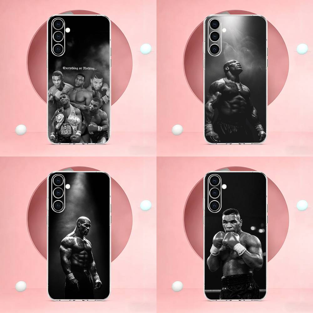 Phone Cases For Samsung - 헤비급 챔피언 M-Mike T-Tyson 삼성 투명