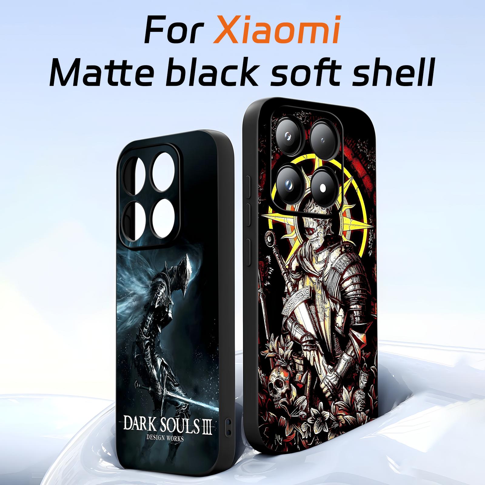 Phone Cases Black - 핫 게임 DARK SOULS 전화 케이스