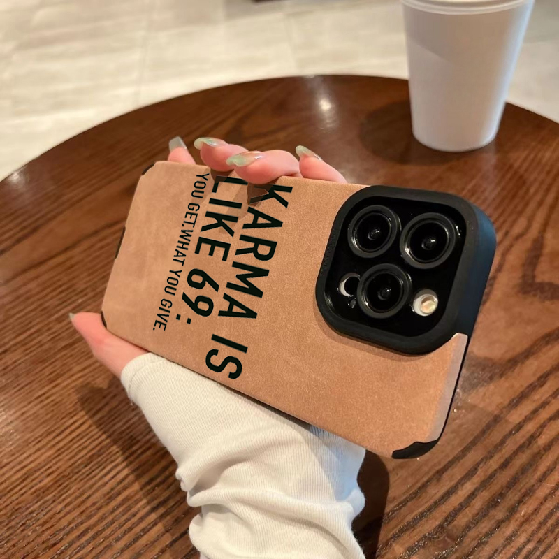 Phone Cases Xr - 카르마는 69처럼 슬로건 폰케이스 아이폰 17