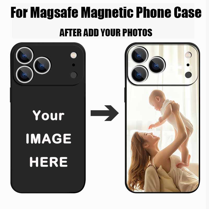 Phone Cases With Pictures - 마그네틱 맞춤형 사진 휴대폰 케이스 아이폰