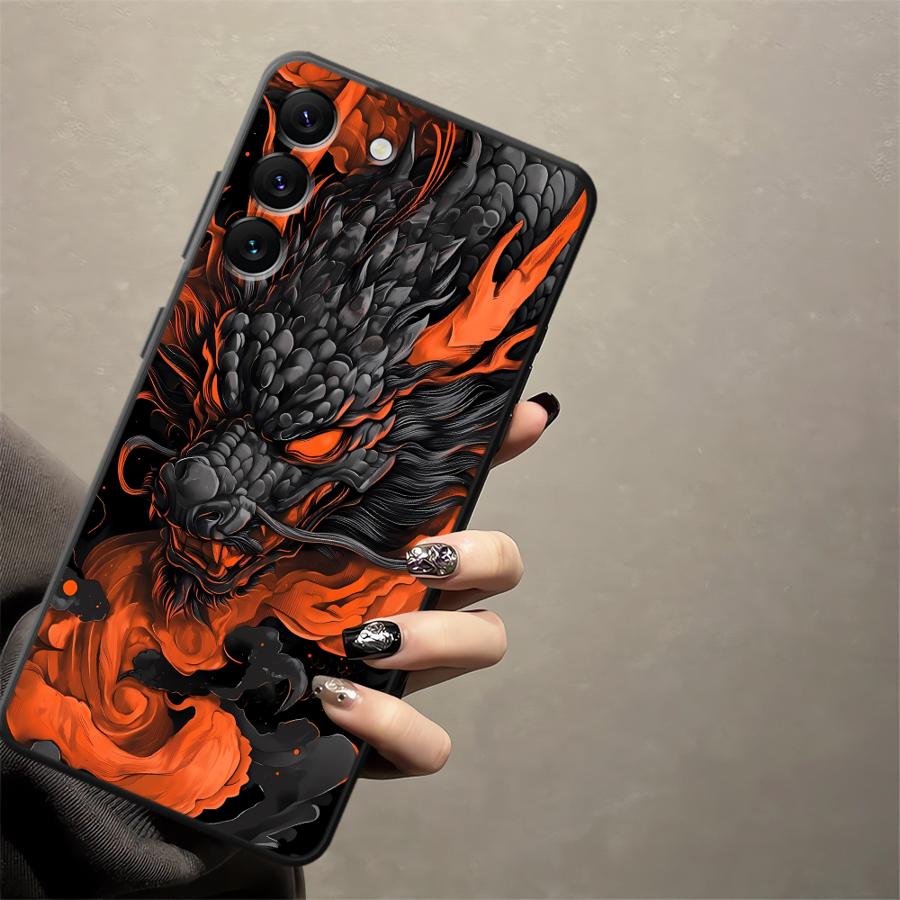 웨이브 드래곤 아트 폰 케이스 (삼성 갤럭시 A57 A - Phone Cases Art 리뷰 및 가격