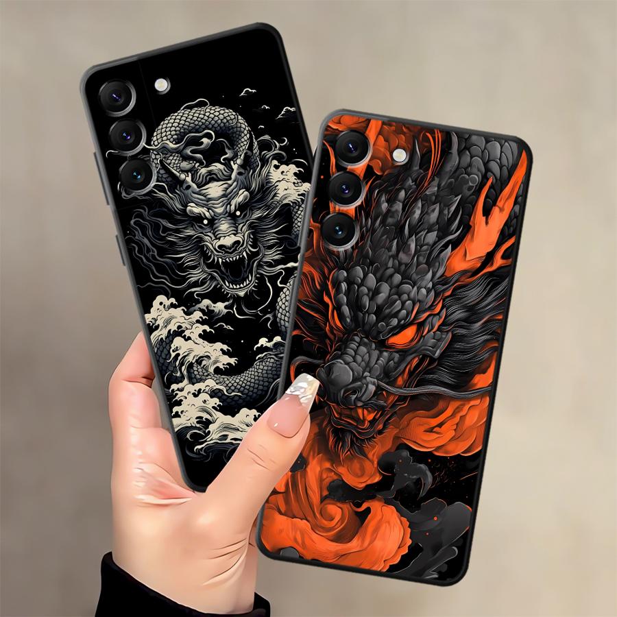 웨이브 드래곤 아트 폰 케이스 (삼성 갤럭시 A57 A - Phone Cases Art 리뷰 및 가격