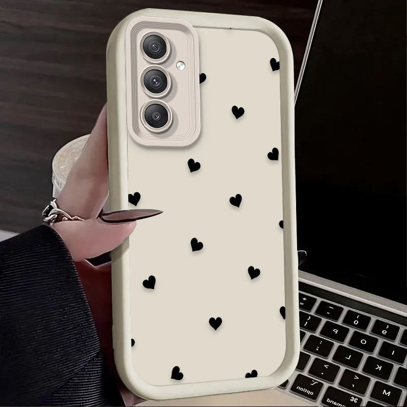 블랙 러브 하트 보우노트 케이스 (삼성 갤럭시 A20  - Phone Cases For Samsung 리뷰 및 가격