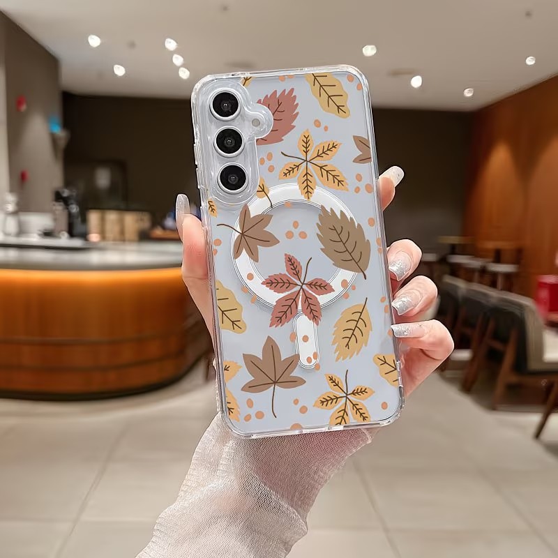 메이플 리프 패턴 폰 케이스 삼성 갤럭시 S26 S25 - Phone Cases Magsafe 리뷰 및 가격