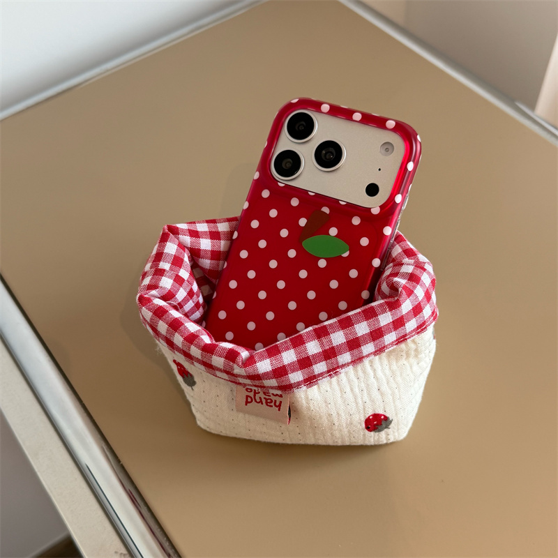 레드 폴카 도트 애플 아이폰 17 16 15 프로맥스용 - Phone Cases Redbubble 리뷰 및 가격