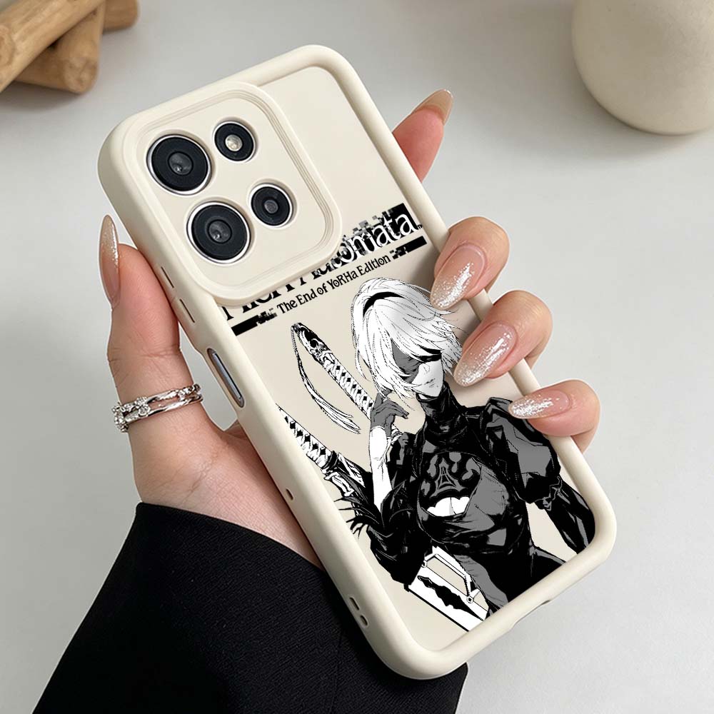 니어 오토마타 애니메이션 폰 케이스 모토로라 모토 G8 - Phone Cases For Motorola 리뷰 및 가격