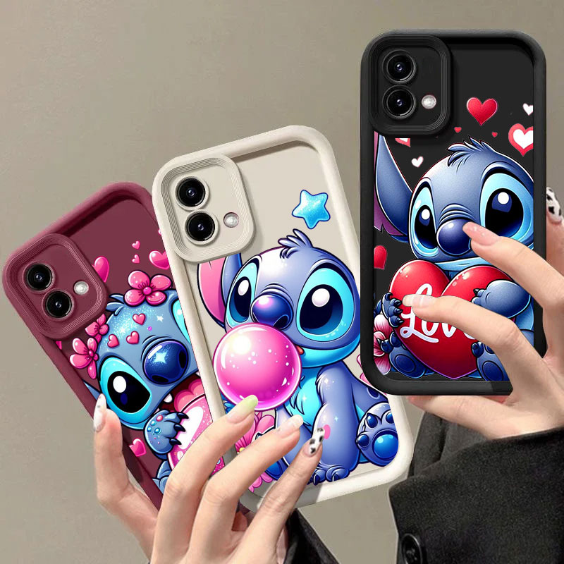 귀여운 스티치 러브 폰 케이스 (모토로라 모토 G06  - Phone Cases For Motorola 리뷰 및 가격