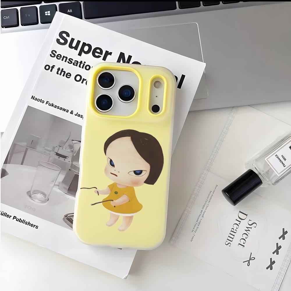 아티스트 Y-요시토모 나라 아이폰 17 16 15 14 - Phone Cases Art 리뷰 및 가격