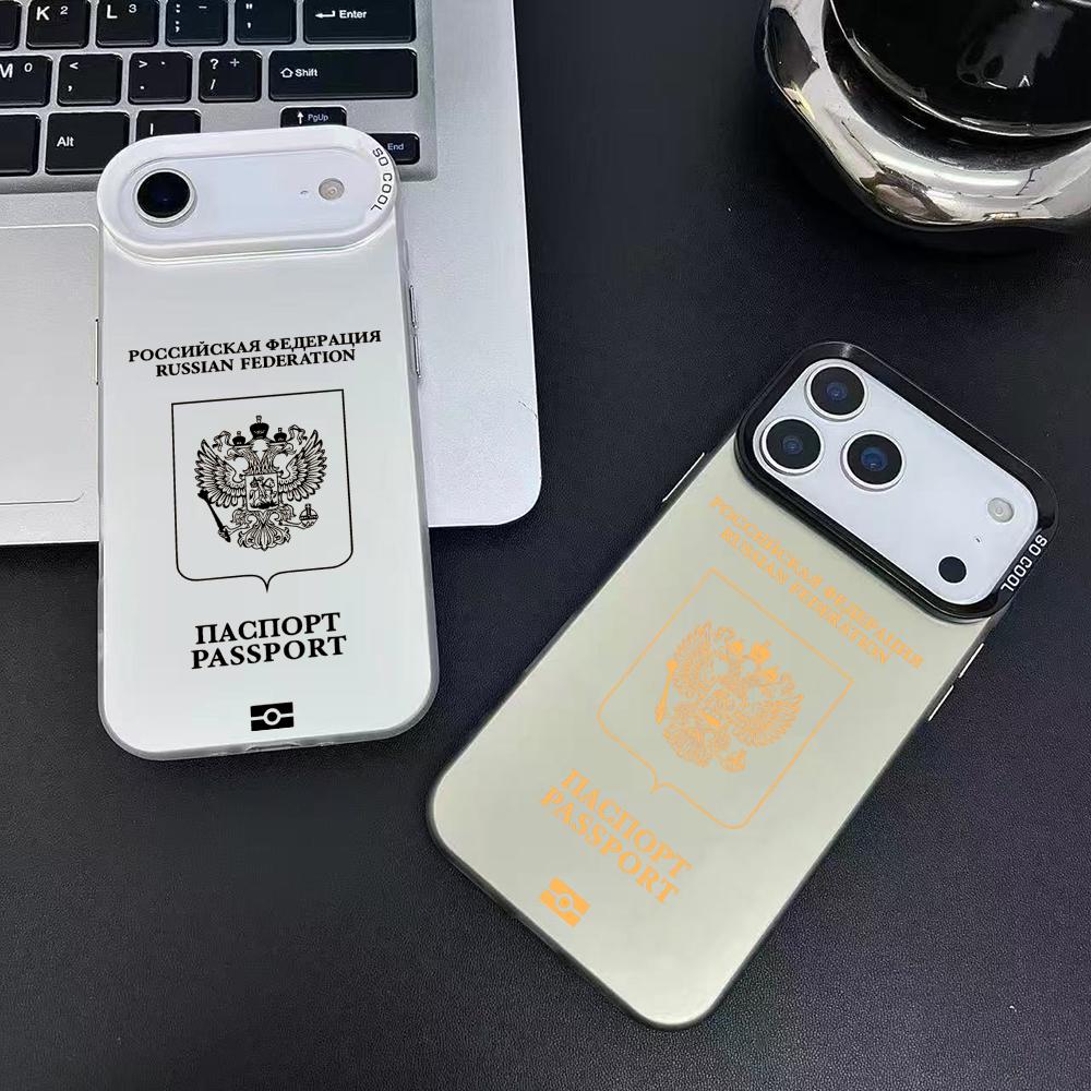 러시아 여권 디자인 아이폰 17 16 15 14 13  - Phone Cases Art 리뷰 및 가격