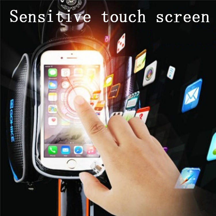 1PC 자전거 상단 전면 튜브 프레임 가방 방수 MTB - Phone Cases Youtube 리뷰 및 가격