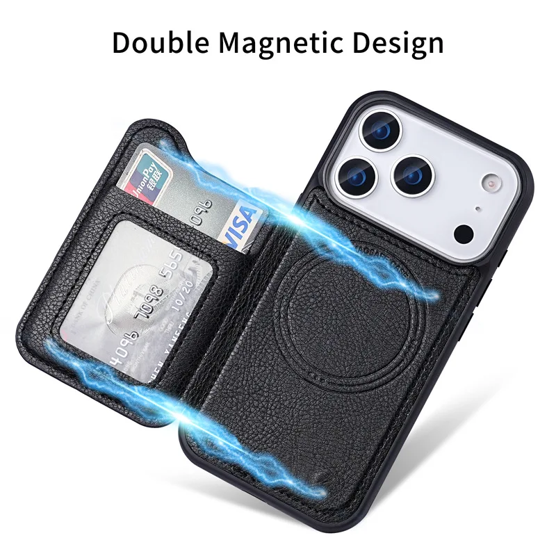맥세이프 마그네틱 플립 가죽 지갑 카드 홀더 아이폰 1 - Phone Cases That Hold Cards 리뷰 및 가격