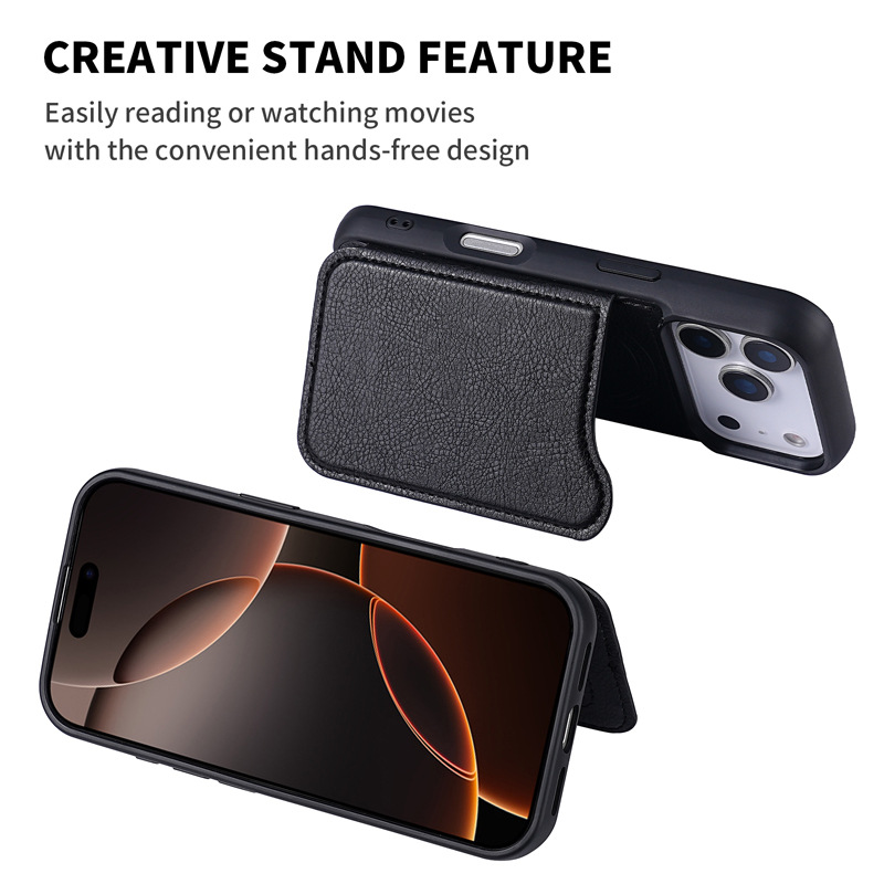 맥세이프 마그네틱 플립 가죽 지갑 카드 홀더 아이폰 1 - Phone Cases That Hold Cards 리뷰 및 가격