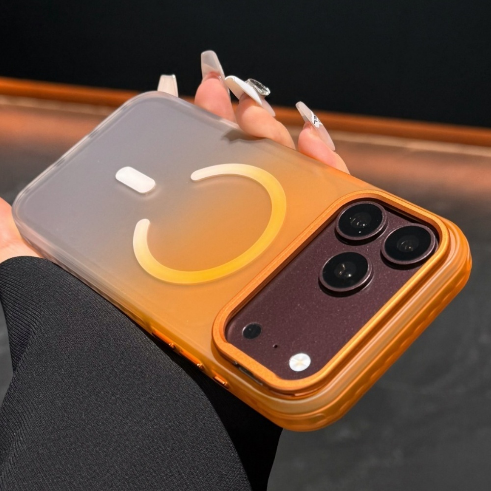 패션 마그네틱 렌즈 프레임 스탠드 홀더 폰 케이스 아이 - Phone Cases Magsafe 리뷰 및 가격