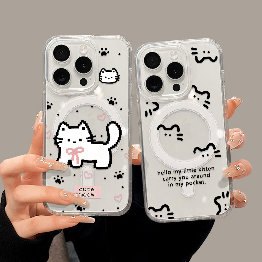 귀여운 만화 동물 휴대폰 케이스 삼성 S24 FE S2 - Phone Cases Magsafe 리뷰 및 가격