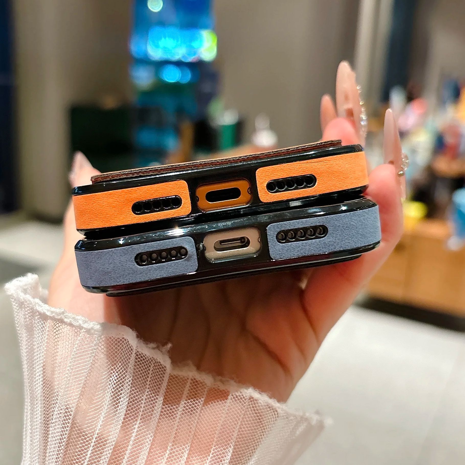 지갑 카드 홀더 스웨이드 가죽 폰 케이스 아이폰 17  - Phone Cases That Hold Cards 리뷰 및 가격