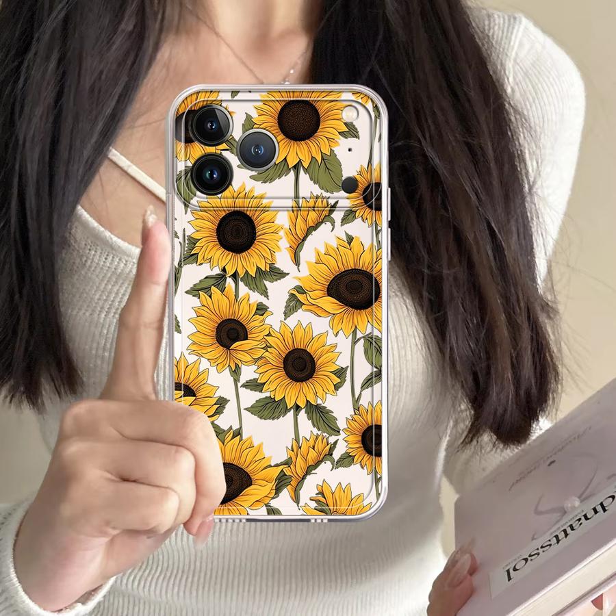 귀여운 해바라기 패턴 케이스 (애플 아이폰 17 프로  - Phone Cases Xr 리뷰 및 가격