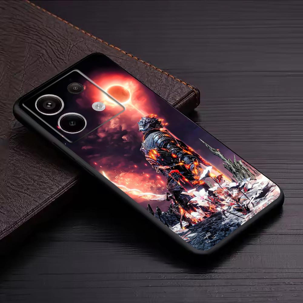 클래식 게임 DARK SOULS 레드미 노트 14 13 - Phone Cases Black 리뷰 및 가격
