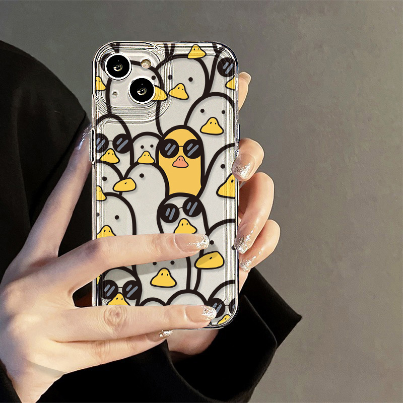 귀여운 만화 오리 케이스 소녀용 아이폰 17 프로 맥스 - Phone Cases Xr 리뷰 및 가격