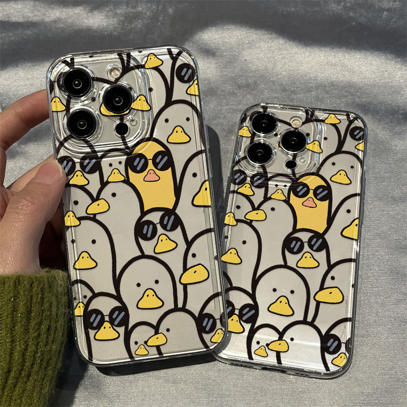 귀여운 만화 오리 케이스 소녀용 아이폰 17 프로 맥스 - Phone Cases Xr 리뷰 및 가격