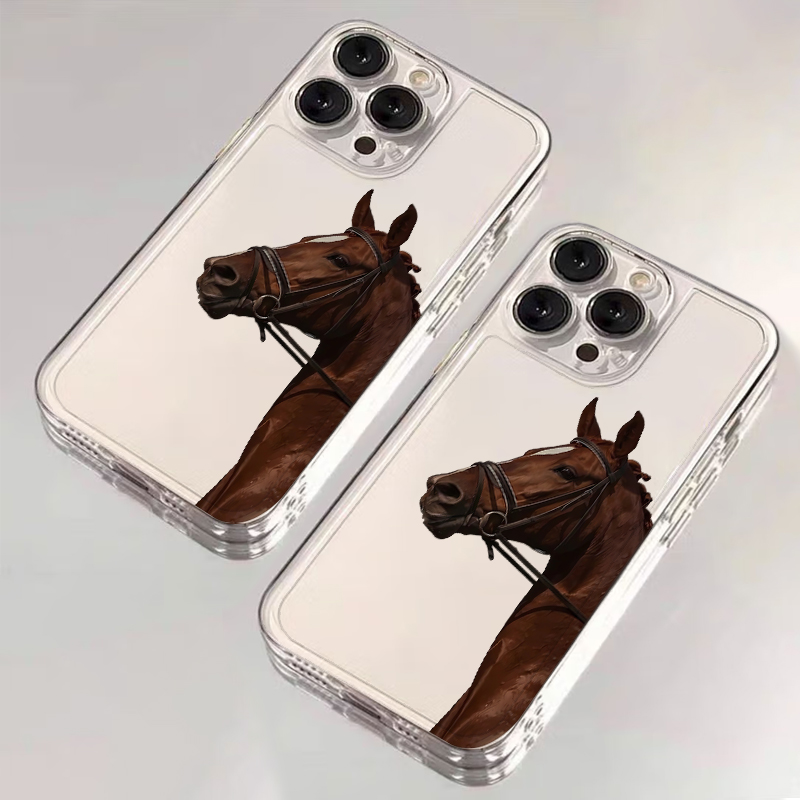 동물 말 모양 소프트 폰 케이스 (아이폰 17 프로 맥 - Phone Cases Xr 리뷰 및 가격