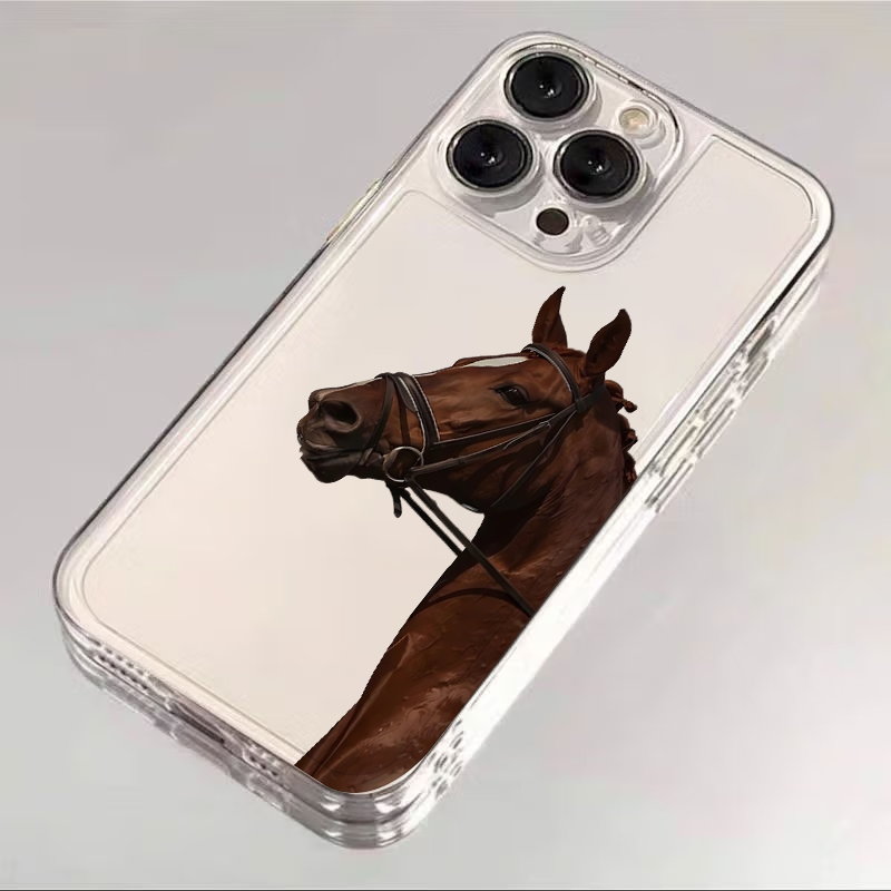 동물 말 모양 소프트 폰 케이스 (아이폰 17 프로 맥 - Phone Cases Xr 리뷰 및 가격