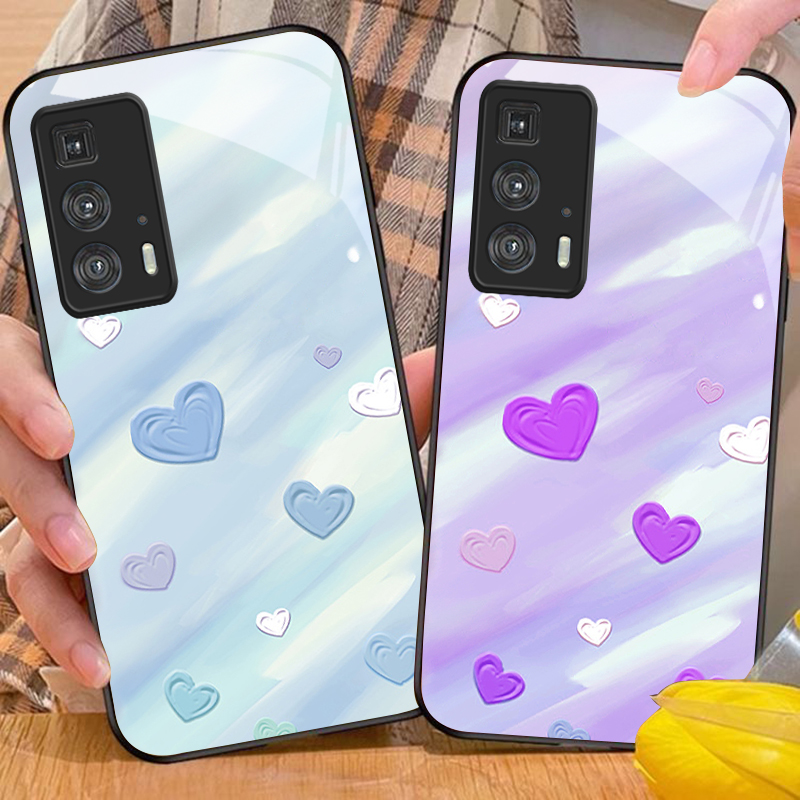 미니멀하고 흐릿한 예술 디자인의 모토로라 모토 엣지 2 - Phone Cases For Motorola 리뷰 및 가격