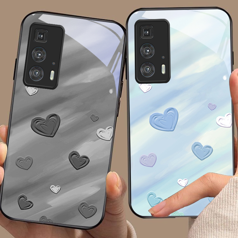 미니멀하고 흐릿한 예술 디자인의 모토로라 모토 엣지 2 - Phone Cases For Motorola 리뷰 및 가격