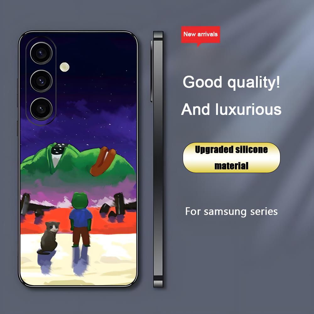 슬픈 개구리 페페 멋진 삼성 갤럭시 S25 S24 S2 - Phone Cases Black 리뷰 및 가격