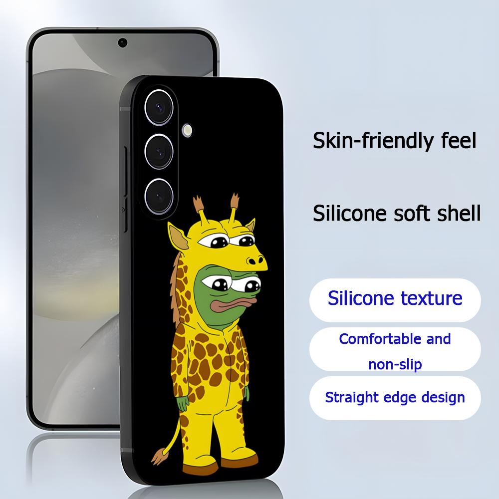 슬픈 개구리 페페 멋진 삼성 갤럭시 S25 S24 S2 - Phone Cases Black 리뷰 및 가격