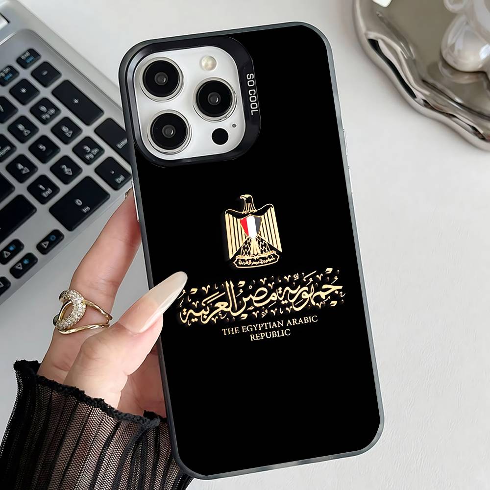 이집트 국기 아트 블랙 폰 케이스, 아이폰 17, 16 - Phone Cases Egypt 리뷰 및 가격