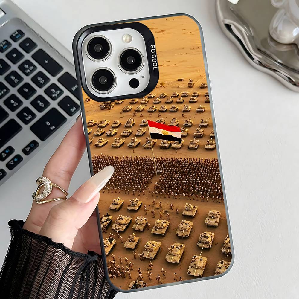 이집트 국기 아트 블랙 폰 케이스, 아이폰 17, 16 - Phone Cases Egypt 리뷰 및 가격