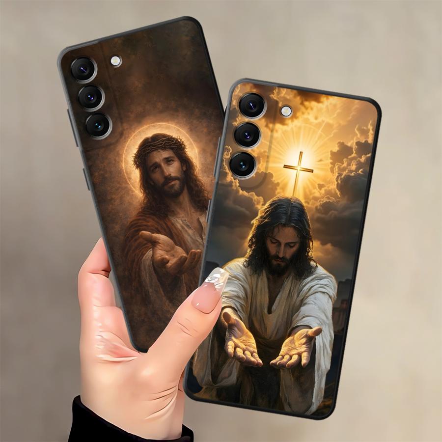창의적인 예수 예술 디자인 삼성 갤럭시 A52 A36  - Phone Cases Jesus 리뷰 및 가격
