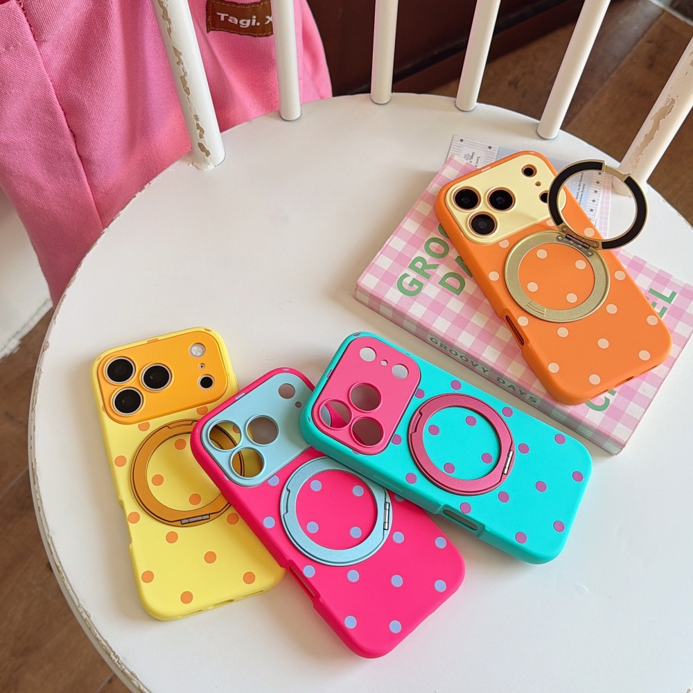 INS 폴카 도트 마그네틱 360 °   아이폰 17  - Phone Cases Magsafe 리뷰 및 가격