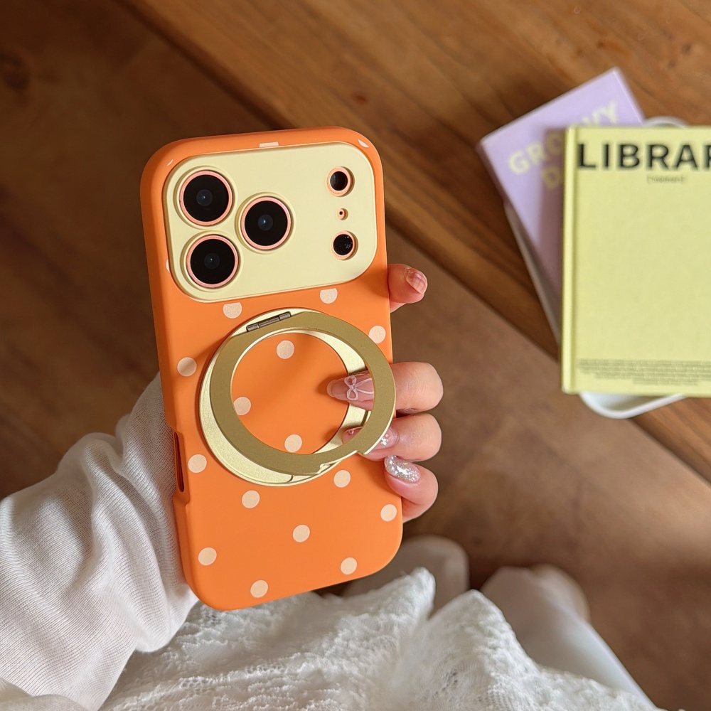 INS 폴카 도트 마그네틱 360 °   아이폰 17  - Phone Cases Magsafe 리뷰 및 가격