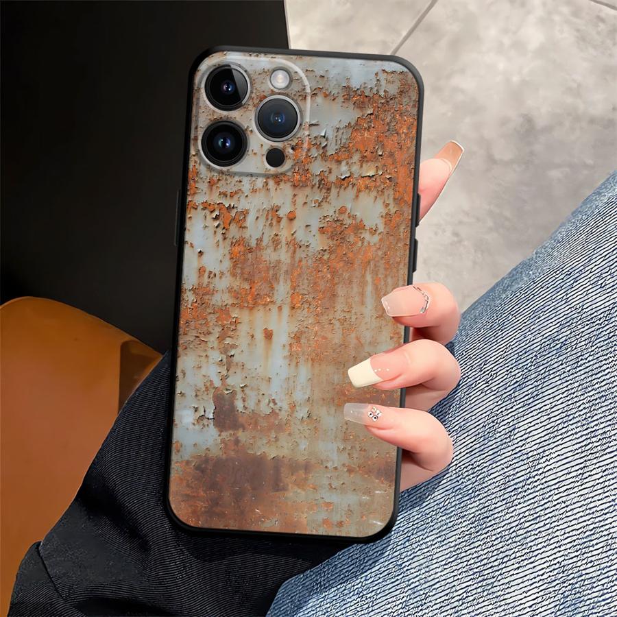 레트로 러스트 디자인 케이스 아이폰 13 미니 12 1 - Phone Cases Art 리뷰 및 가격