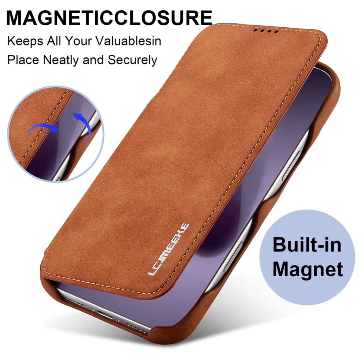 가죽 지갑 자석 플립 커버 카드 홀더 포함 애플 아이폰 - Phone Cases That Hold Cards 리뷰 및 가격