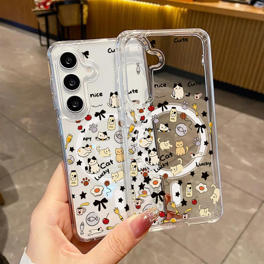 귀여운 고양이 자석형 폰 케이스 삼성 S26 울트라 S - Phone Cases Magsafe 리뷰 및 가격