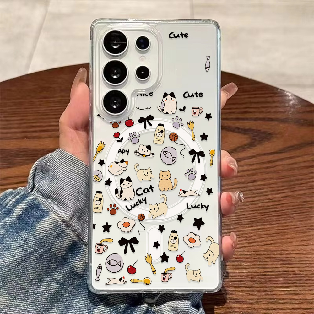 귀여운 고양이 자석형 폰 케이스 삼성 S26 울트라 S - Phone Cases Magsafe 리뷰 및 가격