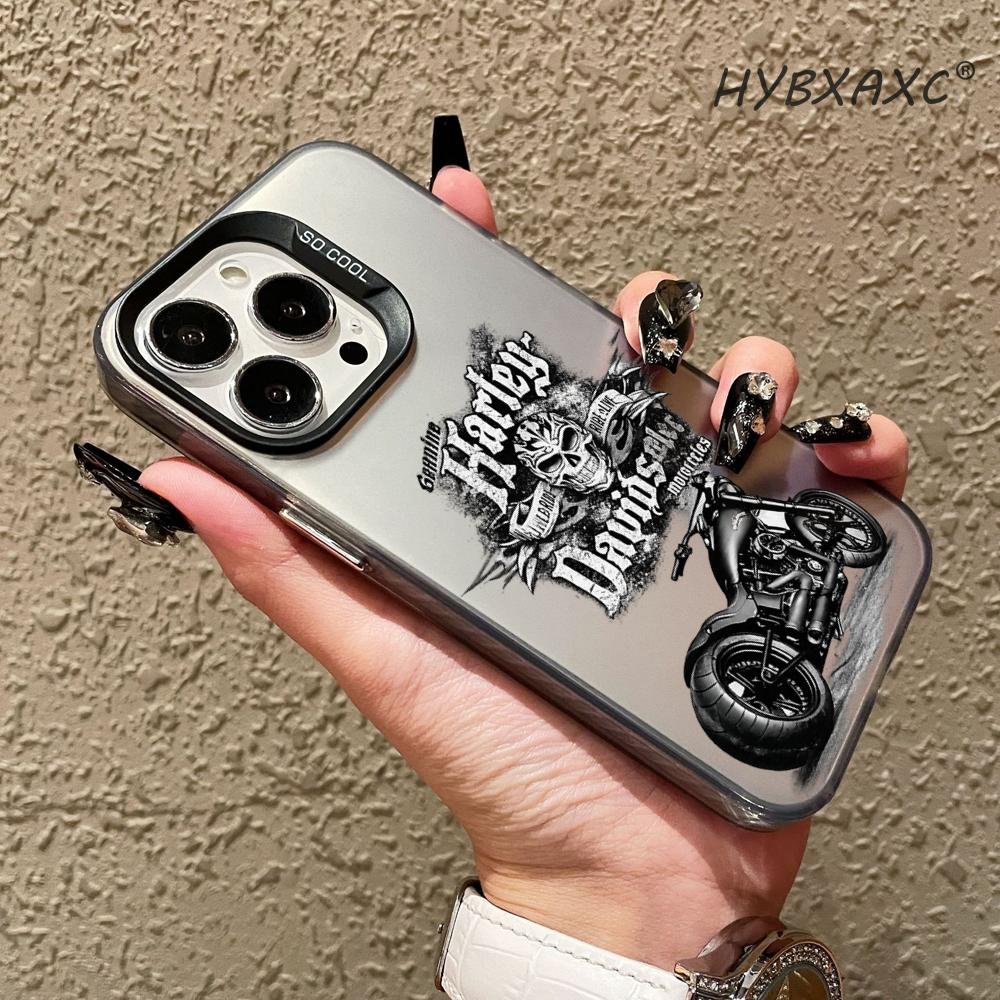 HYBXAXC 고딕 H-할리 스컬 오토바이 디자인 폰  - Phone Cases Art 리뷰 및 가격