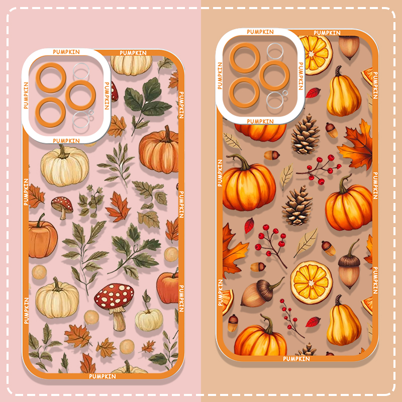 레트로 가을 단풍잎 호박 패턴 모토로라 모토 엣지 40 - Phone Cases For Motorola 리뷰 및 가격