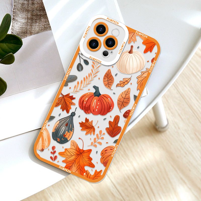 레트로 가을 단풍잎 호박 패턴 모토로라 모토 엣지 40 - Phone Cases For Motorola 리뷰 및 가격